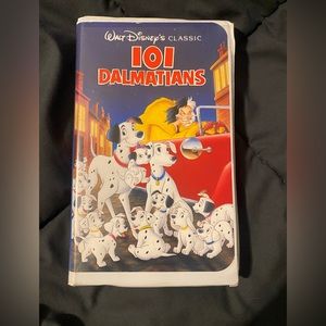 101 Dalmatians black Diamond VHS